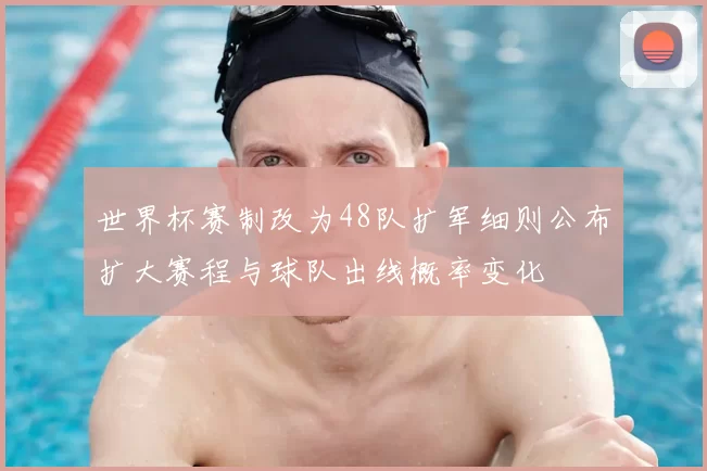 世界杯赛制改为48队扩军细则公布扩大赛程与球队出线概率变化